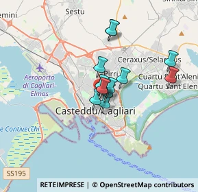 Mappa Via Piemonte, 09121 Cagliari CA, Italia (2.31846)