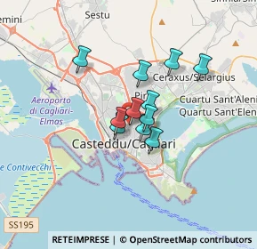 Mappa Via Piemonte, 09127 Cagliari CA, Italia (2.34636)
