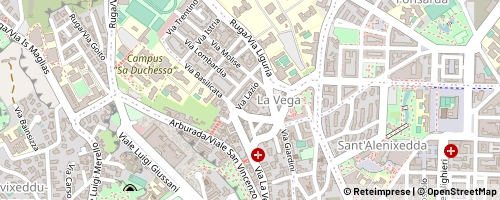 Mappa Cagliari