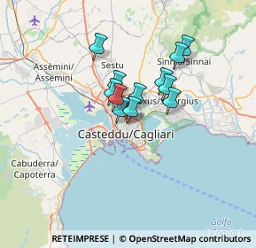 Mappa Via Piemonte, 09121 Cagliari CA, Italia (4.94583)
