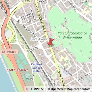 Mappa Via Temo, 4, 09122 Cagliari, Cagliari (Sardegna)