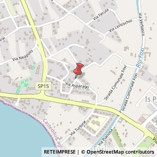 Mappa Via biancospino 6, 09045 Quartu Sant'Elena, Cagliari (Sardegna)