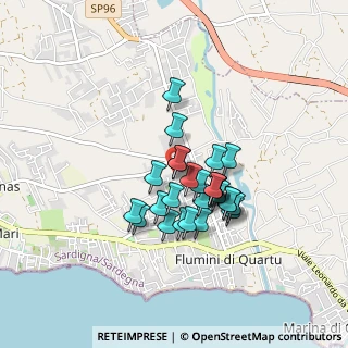 Mappa Via Montacutu, 09045 Quartu Sant'Elena CA, Italia (0.7037)