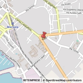 Mappa Piazza Caprera, 30, 91025 Marsala, Trapani (Sicilia)
