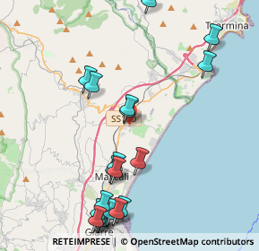 Mappa Via Giuseppe di Vittorio, 95013 Fiumefreddo di Sicilia CT, Italia (5.453)