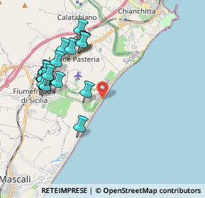 Mappa Regia trazzera, 95011 Calatabiano CT, Italia (2.386)