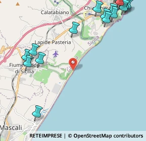 Mappa Regia trazzera, 95011 Calatabiano CT, Italia (3.64222)