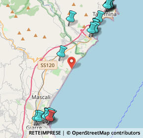 Mappa Regia trazzera, 95011 Calatabiano CT, Italia (6.743)