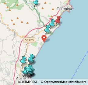 Mappa Regia trazzera, 95011 Calatabiano CT, Italia (6.439)