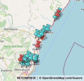 Mappa Regia trazzera, 95011 Calatabiano CT, Italia (17.45789)