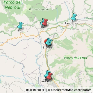 Mappa Via Martiri di via Fani 61 e, 95034 Bronte CT, Italia (9.89929)