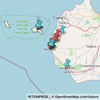 Mappa Lungomare Mediterraneo, 91025 Marsala TP, Italia (8.22714)