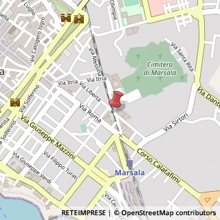 Mappa Via gambini francesco 23, 91025 Marsala, Trapani (Sicilia)