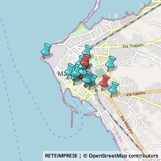 Mappa Via Camillo Benso Conte di Cavour, 91025 Marsala TP, Italia (0.44765)