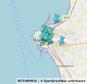 Mappa Via Francesco Angileri, 91025 Marsala TP, Italia (0.74182)