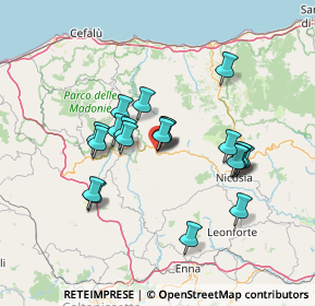 Mappa Via Murata, 90024 Gangi PA, Italia (13.48)