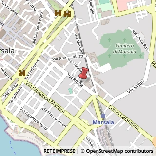 Mappa Via Roma, 167, 91025 Marsala, Trapani (Sicilia)