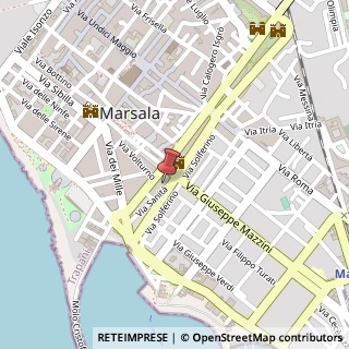 Mappa Via Sanit?, 12, 91025 Marsala, Trapani (Sicilia)