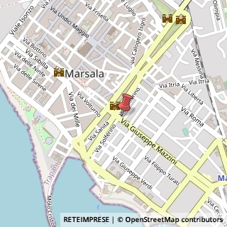 Mappa Via Mazzini, 29, 91025 Marsala, Trapani (Sicilia)