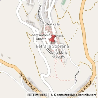 Mappa Via Generale Medici, 6, 90026 Petralia Soprana, Palermo (Sicilia)