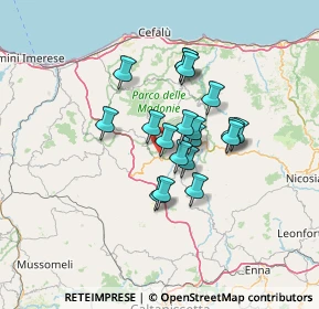 Mappa Via Lombardia, 90020 Castellana Sicula PA, Italia (11.04316)