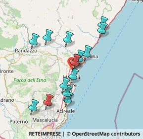 Mappa Via Feudogrande, 95013 Fiumefreddo di Sicilia CT, Italia (14.19933)