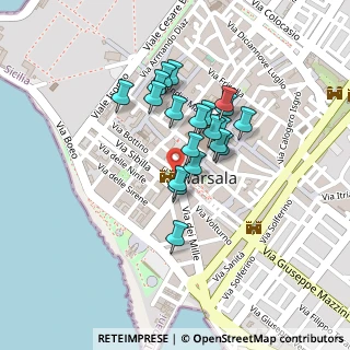Mappa Via Bottino, 91025 Marsala TP, Italia (0.183)