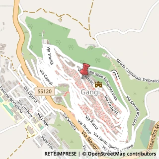 Mappa Corso Umberto I, 24, 90024 Gangi, Palermo (Sicilia)