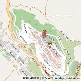 Mappa Via del Ginepro, 19, 90024 Gangi, Palermo (Sicilia)