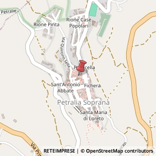 Mappa Via S. Pietro, 7, 90026 Petralia Soprana PA, Italia, 90026 Petralia Soprana, Palermo (Sicilia)