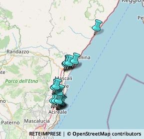 Mappa Lungomare Cottone, 95011 Calatabiano CT, Italia (14.4395)