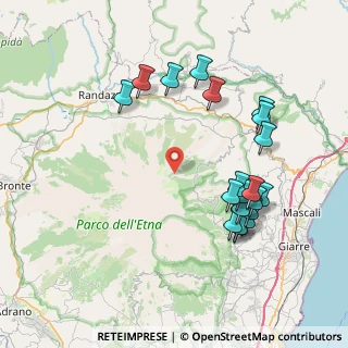 Mappa Via Provenzana, 95015 Linguaglossa CT, Italia (9.299)