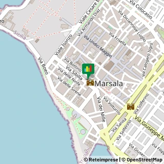 Mappa Via Sibilla, 28, 91025 Marsala, Trapani (Sicilia)