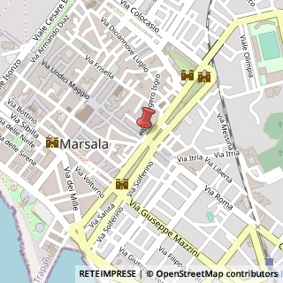 Mappa Via XI Maggio, 131, 91025 Marsala, Trapani (Sicilia)