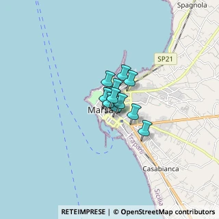 Mappa Cda COZZARO, 91025 Marsala TP, Italia (0.68833)