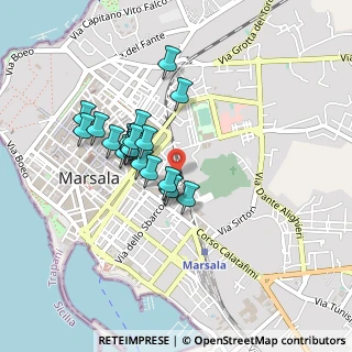 Mappa Via Messina, 91025 Marsala TP, Italia (0.392)