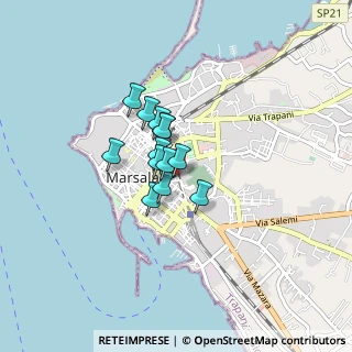 Mappa Via Messina, 91025 Marsala TP, Italia (0.53077)