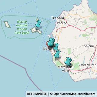 Mappa Via Scalilla, 91025 Marsala TP, Italia (8.76308)