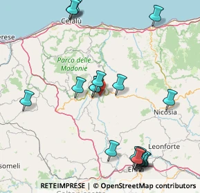 Mappa Via del salgemma, 90026 Petralia Soprana PA, Italia (21.84842)