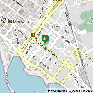 Mappa Via Mazzini, 63, 91025 Marsala, Trapani (Sicilia)