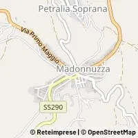 Mapa Petralia Soprana