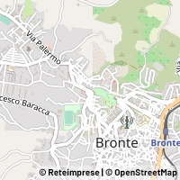 Mapa Bronte