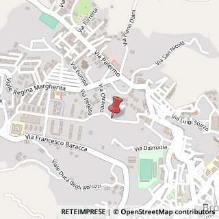 Mappa Via Luigi Mercantini, 22, 95034 Bronte, Catania (Sicilia)