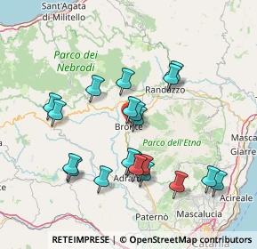 Mappa Via Toledo, 95034 Bronte CT, Italia (16.12)