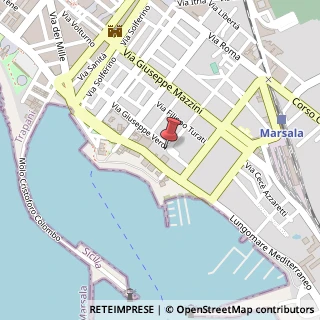 Mappa Via Giuseppe Verdi, 7, 91025 Marsala, Trapani (Sicilia)