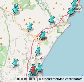 Mappa Via Mario Rapisardi, 95013 Fiumefreddo di Sicilia CT, Italia (6.36737)