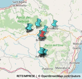 Mappa Via Achille Grandi, 95034 Bronte CT, Italia (9.376)