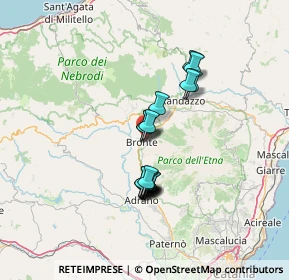 Mappa Via Achille Grandi, 95034 Bronte CT, Italia (11.84611)