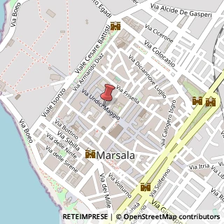 Mappa Via XI Maggio, 66, 91025 Marsala, Trapani (Sicilia)