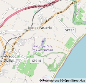 Mappa Via angelo d arrigo, 95011 Fiumefreddo Di Sicilia CT, Italia (0.74)